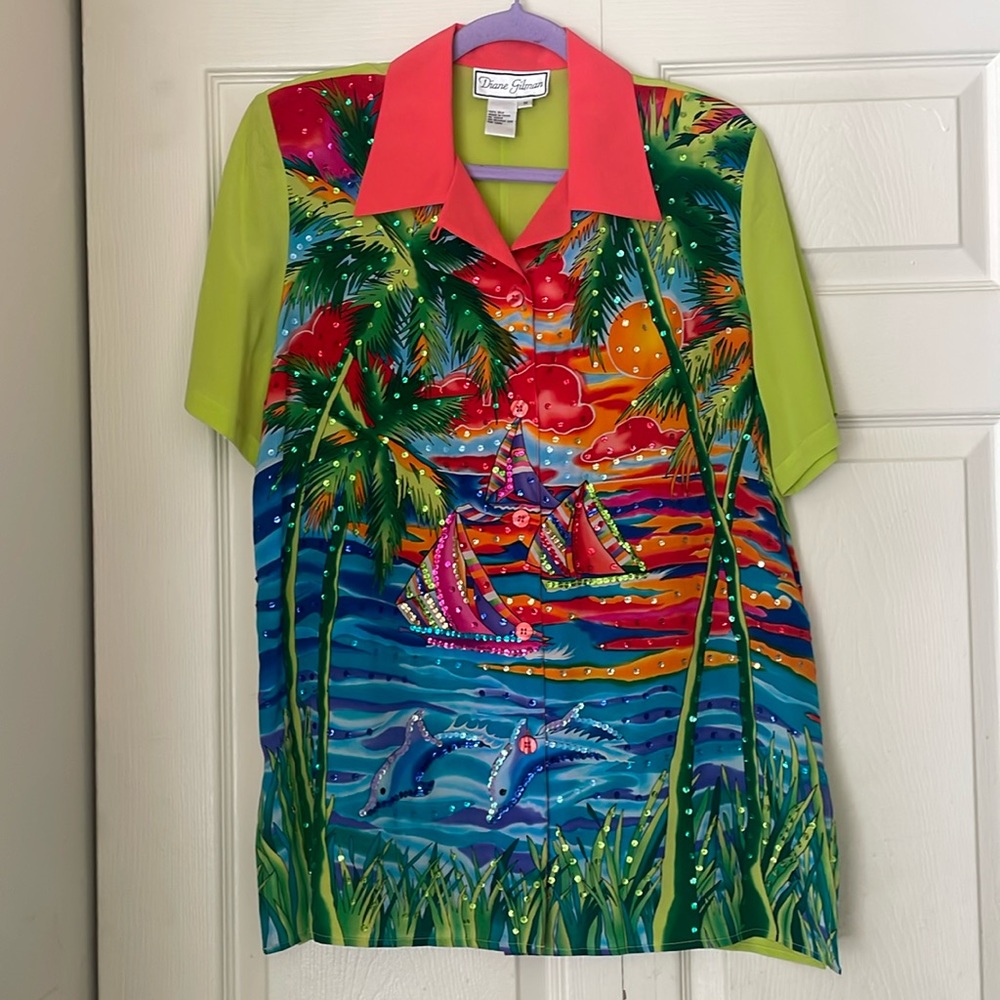 Diane Gilman blouse